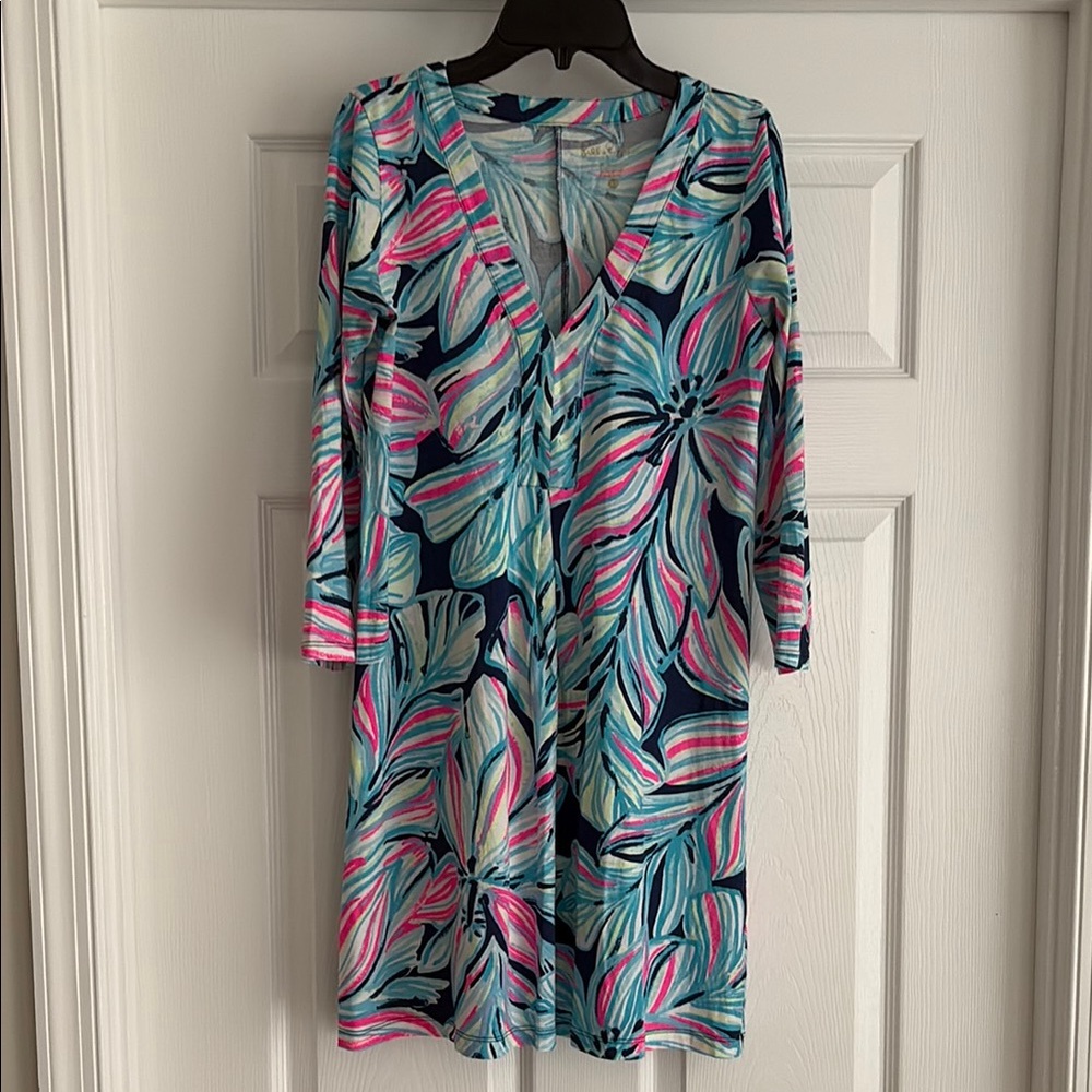 Lilly Pulitzer Tropical Print Dress